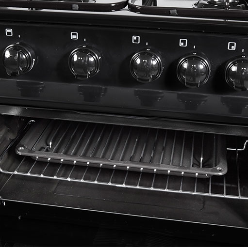 Nordmende 60cm Gas Cooker Black | CTG62LPGBK Nordmende 60cm Gas Cooker Black | CTG62LPGBK