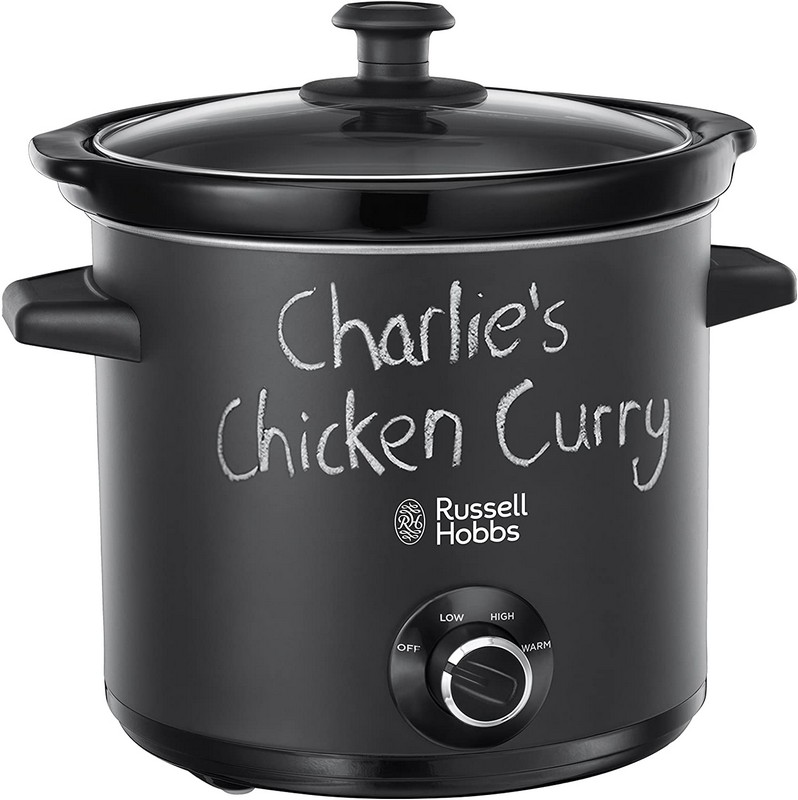 Russell Hobbs Chalk Board 3.5L Slow Cooker | 24180 Russell Hobbs Chalk Board 3.5L Slow Cooker | 24180