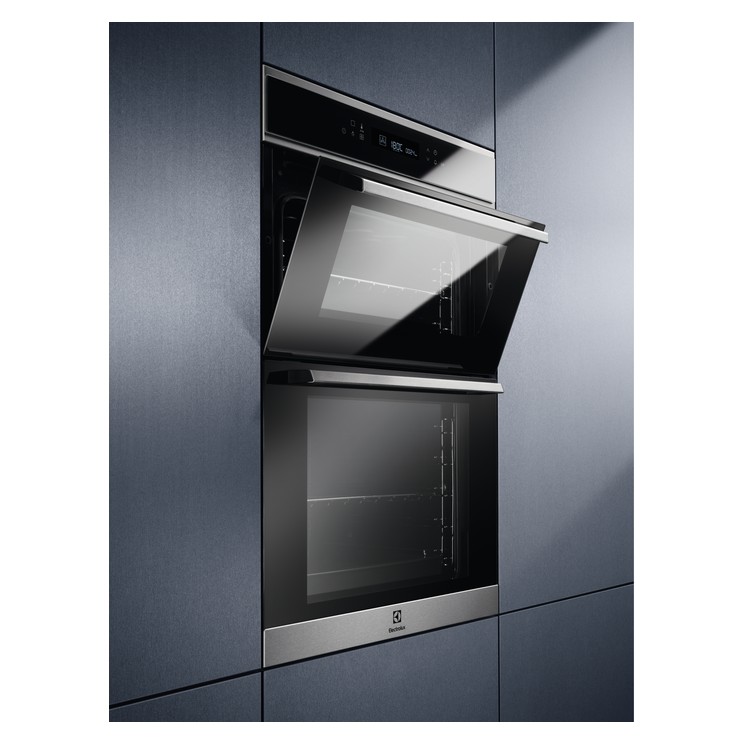 Electrolux Built-In Double Oven | Multifunction | Stainless Steel | KDFCC00X Electrolux Built-In Double Oven | Multifunction | Stainless Steel | KDFCC00X