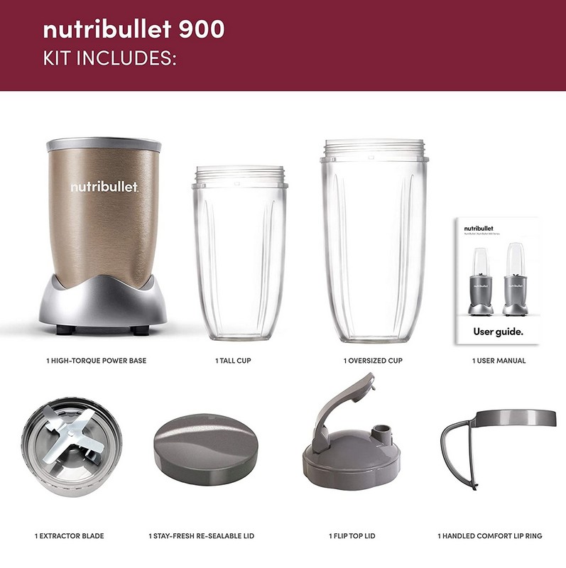 NutriBullet Pro 900 Series Blender NBLP9 NutriBullet Pro 900 Series Blender NBLP9