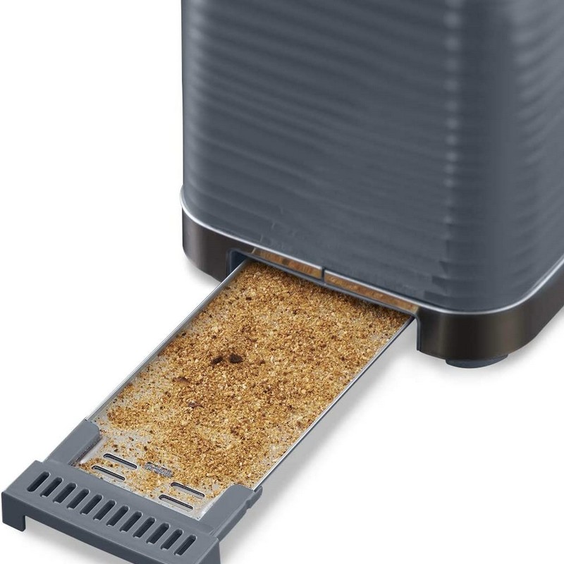 Russell Hobbs Inspire 2-Slice Toaster | Grey | 24373 Russell Hobbs Inspire 2-Slice Toaster | Grey | 24373
