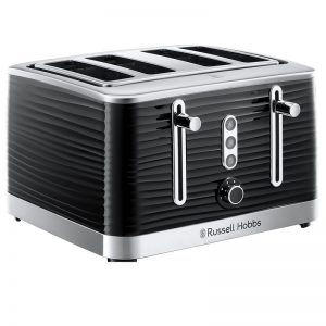 Russell Hobbs Inspire 4 Slice Toaster | Black | 24381