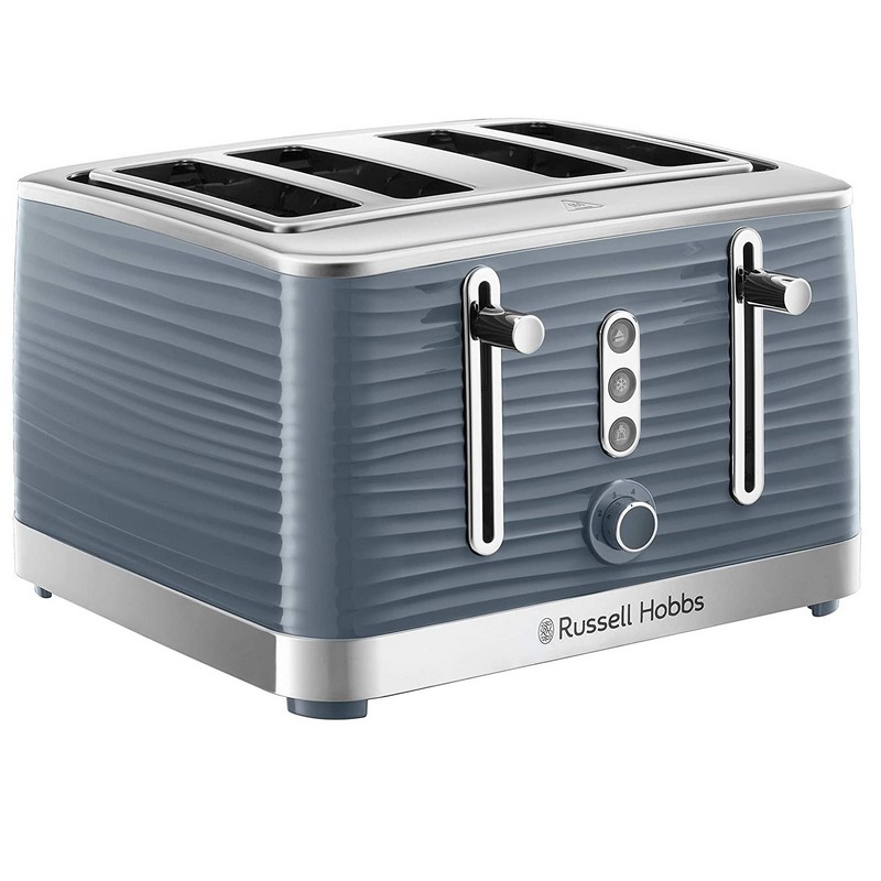 Russell Hobbs Inspire 4 Slice Toaster | Grey | 24383 Russell Hobbs Inspire 4 Slice Toaster | Grey | 24383