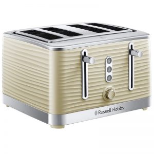 Russell Hobbs Inspire 4 Slice Toaster | Cream | 24384