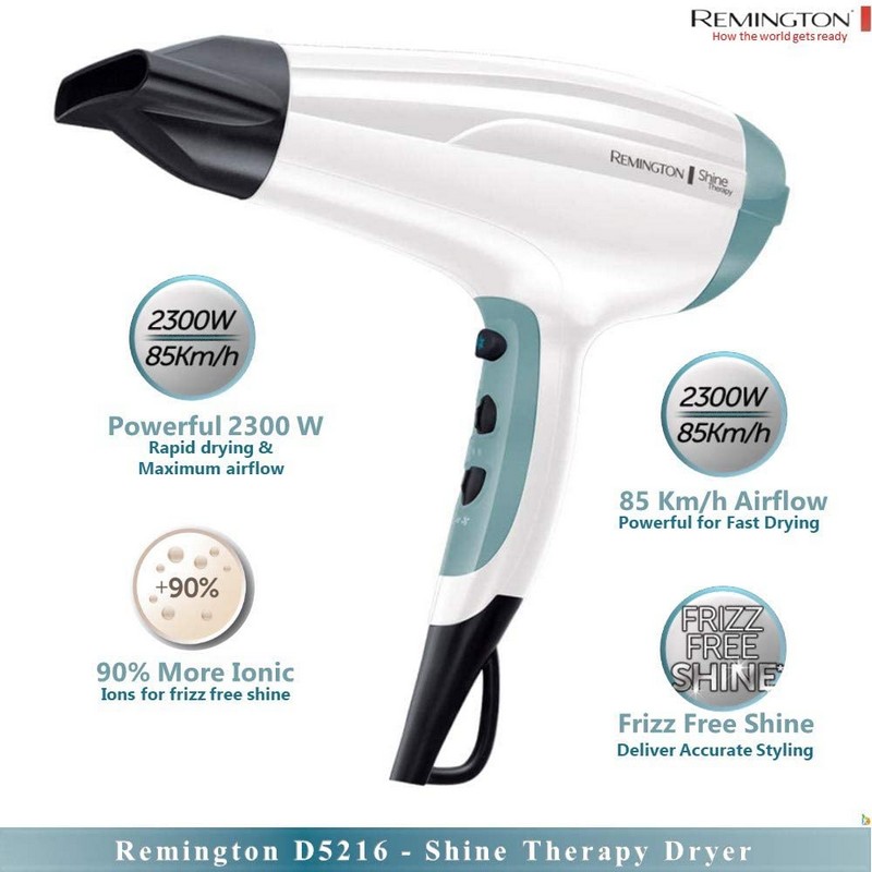 Remington Shine Therapy Hair Dryer Remington Shine Therapy Hair Dryer