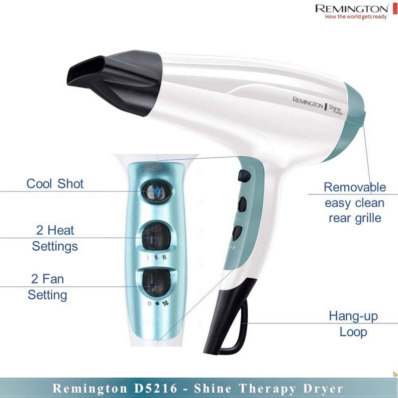 Remington Shine Therapy Hair Dryer Remington Shine Therapy Hair Dryer