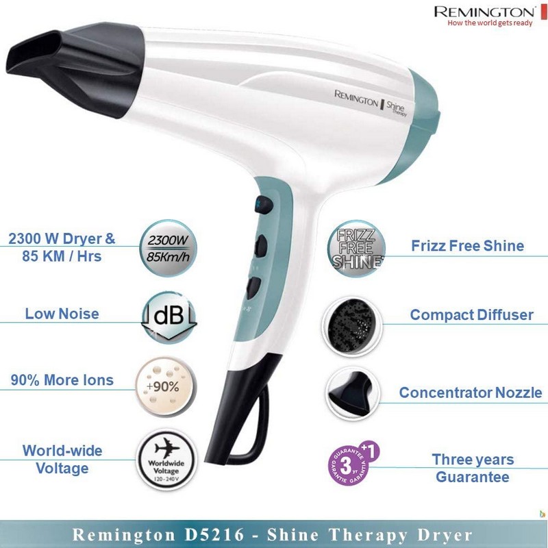 Remington Shine Therapy Hair Dryer Remington Shine Therapy Hair Dryer
