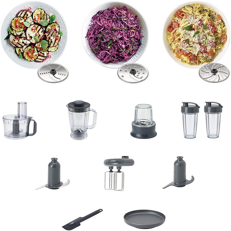 Kenwood Multipro Compact+ 5 in 1 Food Processor | FDM312SS Kenwood Multipro Compact+ 5 in 1 Food Processor | FDM312SS
