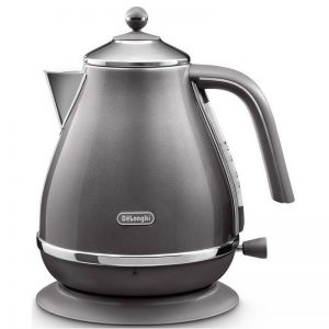 DeLonghi Icona Metallics Grey 4-Slice Toaster KBOT3001.GY