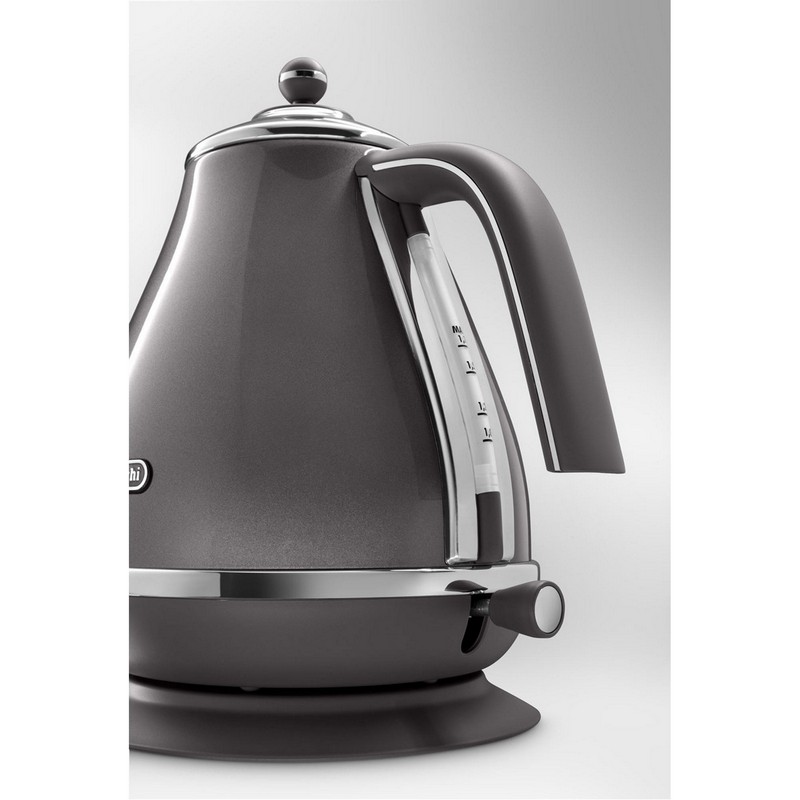 DeLonghi Icona Metallics Grey 4-Slice Toaster KBOT3001.GY DeLonghi Icona Metallics Grey 4-Slice Toaster KBOT3001.GY