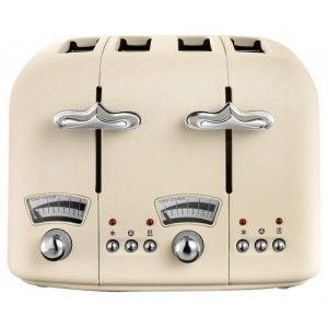 DeLonghi Argento Flora Toaster Beige