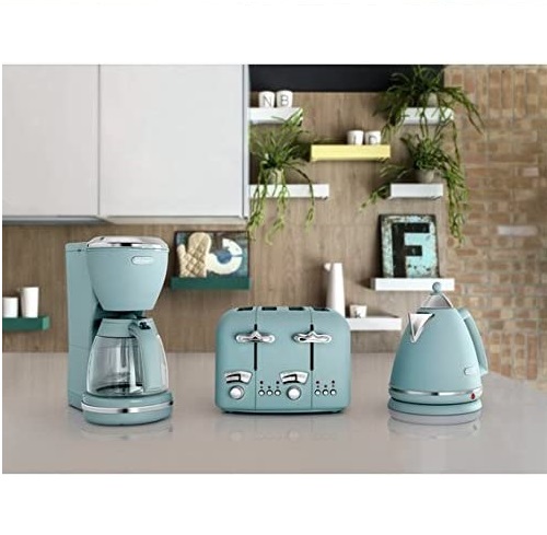 DeLonghi Argento Flora Kettle KBX3016.AZ BLUE DeLonghi Argento Flora Kettle KBX3016.AZ BLUE