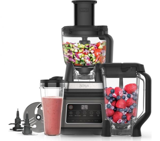 Ninja 3-in-1 Food Processor with Auto-IQ | BN800UK Ninja 3-in-1 Food Processor with Auto-IQ | BN800UK
