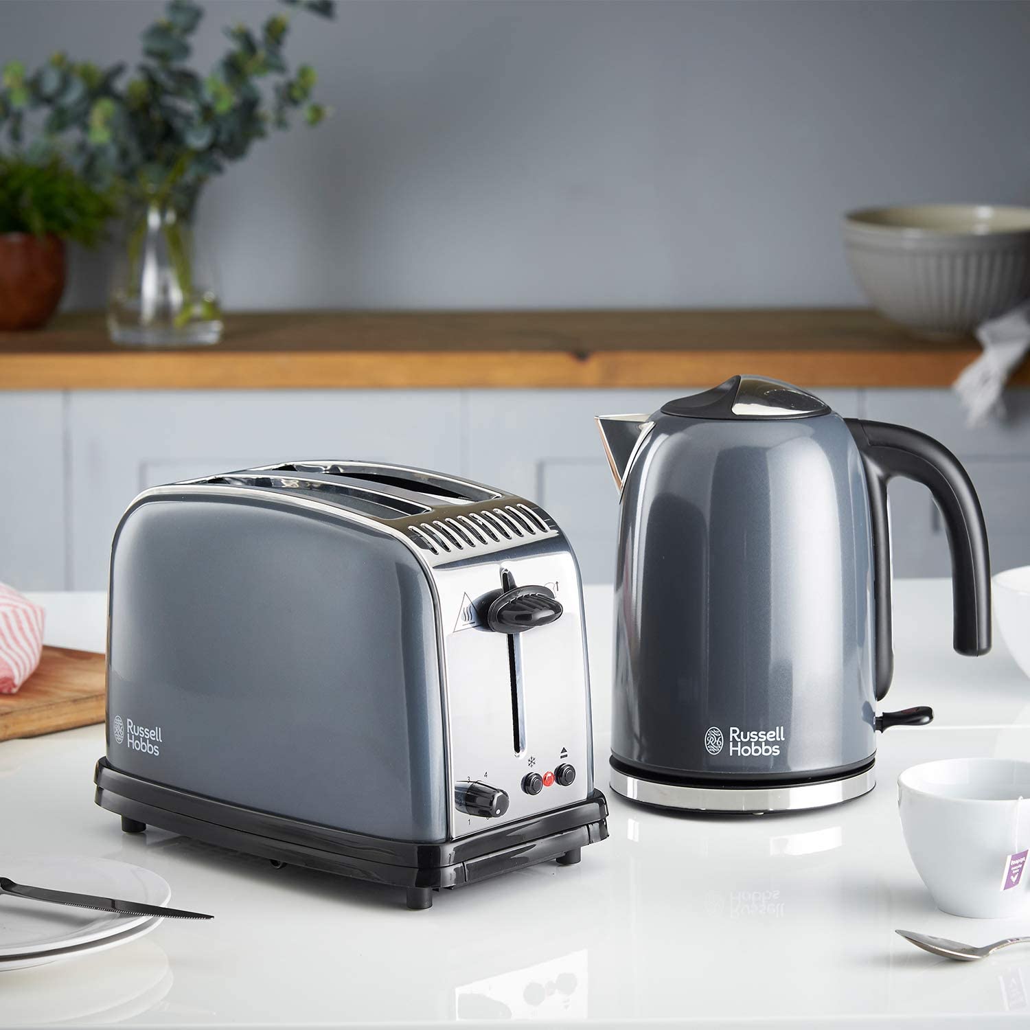 Russell Hobbs Colours Plus Kettle Grey Russell Hobbs Colours Plus Kettle Grey