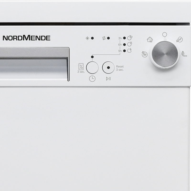 Nordmende Slimline 45cm Freestanding Dishwasher DW49WH Nordmende Slimline 45cm Freestanding Dishwasher DW49WH