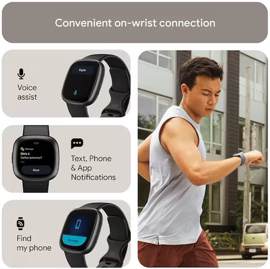 Fitbit Versa 4 | Pink Sand & Copper Rose | FB523RGRW Fitbit Versa 4 | Pink Sand & Copper Rose | FB523RGRW