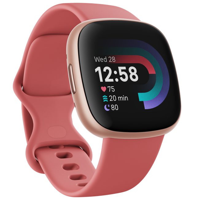 Fitbit Versa 4 | Pink Sand & Copper Rose | FB523RGRW Fitbit Versa 4 | Pink Sand & Copper Rose | FB523RGRW