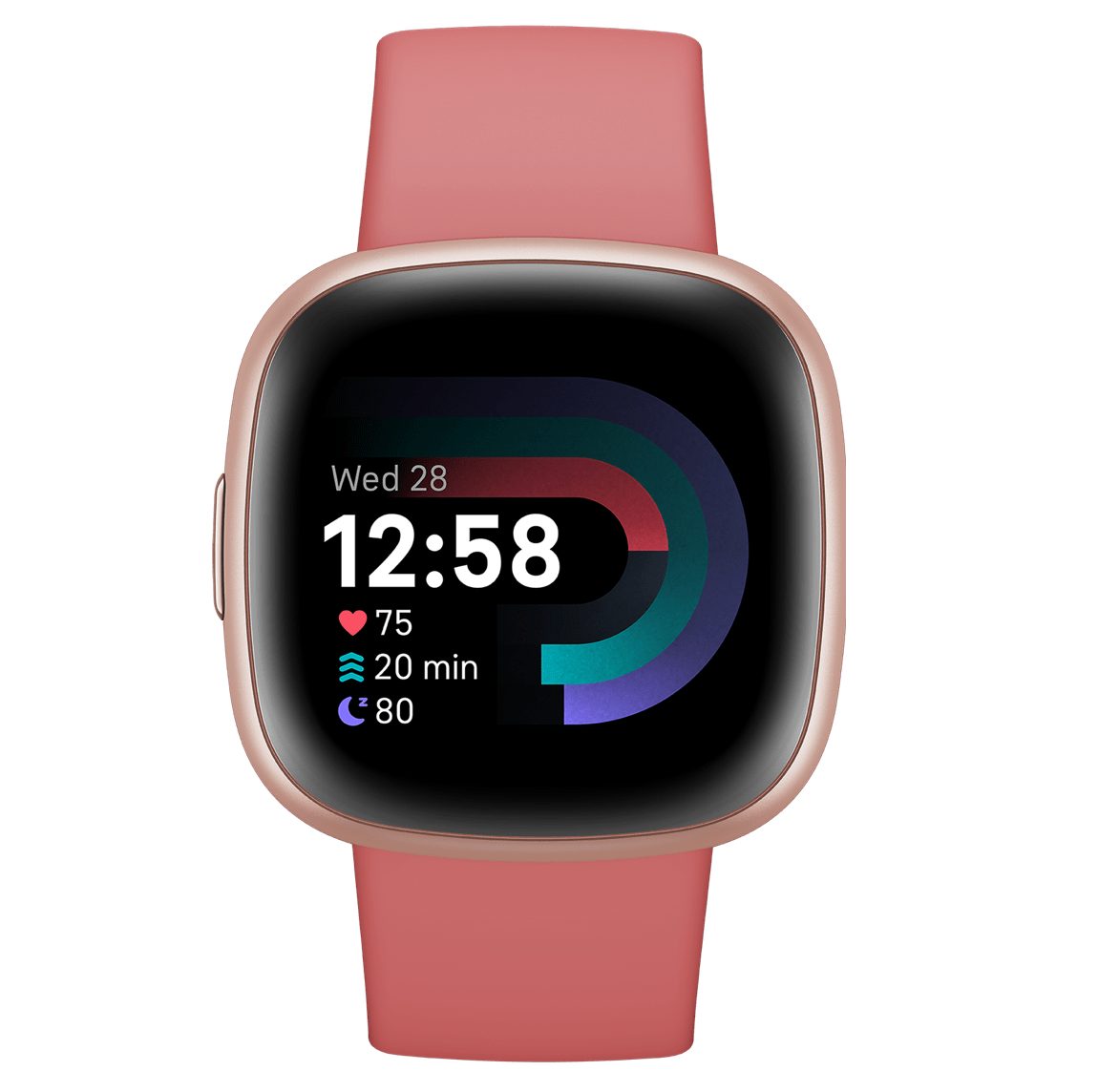 Fitbit Versa 4 | Pink Sand & Copper Rose | FB523RGRW Fitbit Versa 4 | Pink Sand & Copper Rose | FB523RGRW