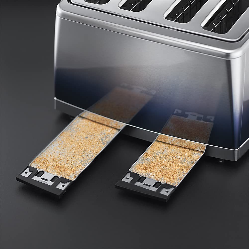 Russell Hobbs Eclipse Toaster | 4 Slice | Midnight Blue | 25141 Russell Hobbs Eclipse Toaster | 4 Slice | Midnight Blue | 25141