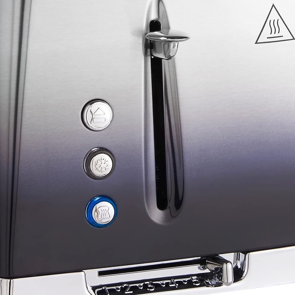 Russell Hobbs Eclipse Toaster | 4 Slice | Midnight Blue | 25141 Russell Hobbs Eclipse Toaster | 4 Slice | Midnight Blue | 25141