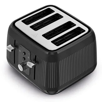 Kenwood Dawn Toaster | 4 Slice | Midnight Black | TFP09.000BK Kenwood Dawn Toaster | 4 Slice | Midnight Black | TFP09.000BK