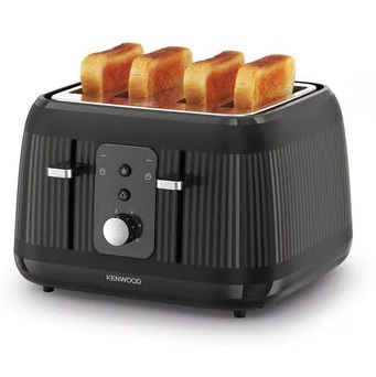 Kenwood Dawn Toaster | 4 Slice | Midnight Black | TFP09.000BK Kenwood Dawn Toaster | 4 Slice | Midnight Black | TFP09.000BK