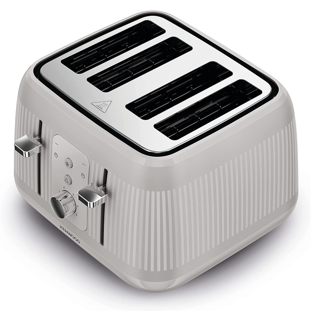 Kenwood Dawn Toaster | 4 Slice | Oatmeal Cream | TFP09.000CR Kenwood Dawn Toaster | 4 Slice | Oatmeal Cream | TFP09.000CR
