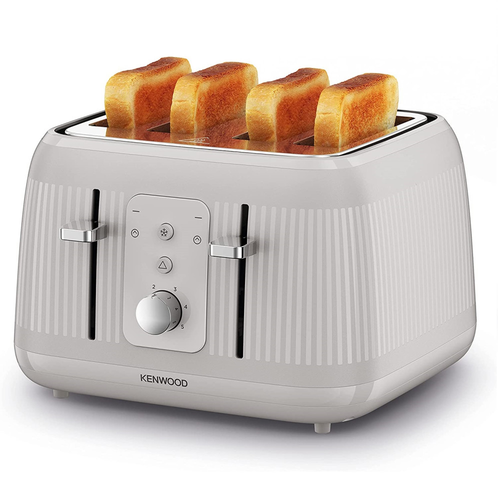 Kenwood Dawn Toaster | 4 Slice | Oatmeal Cream | TFP09.000CR Kenwood Dawn Toaster | 4 Slice | Oatmeal Cream | TFP09.000CR