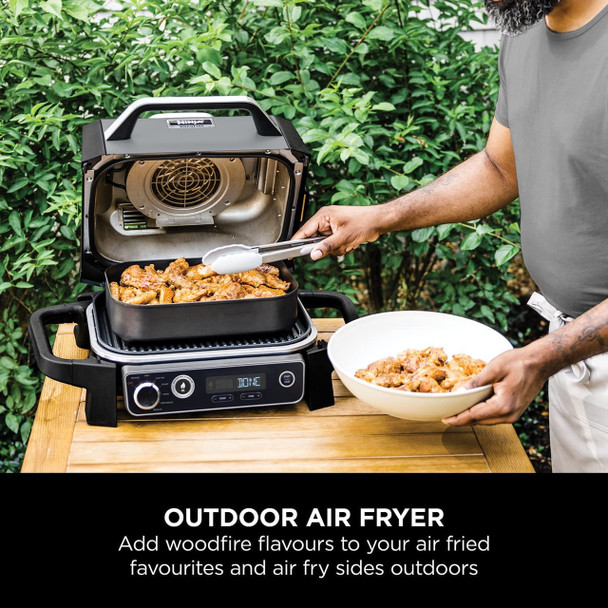 Ninja Woodfire Electric BBQ Grill & Smoker | OG701UK Ninja Woodfire Electric BBQ Grill & Smoker | OG701UK