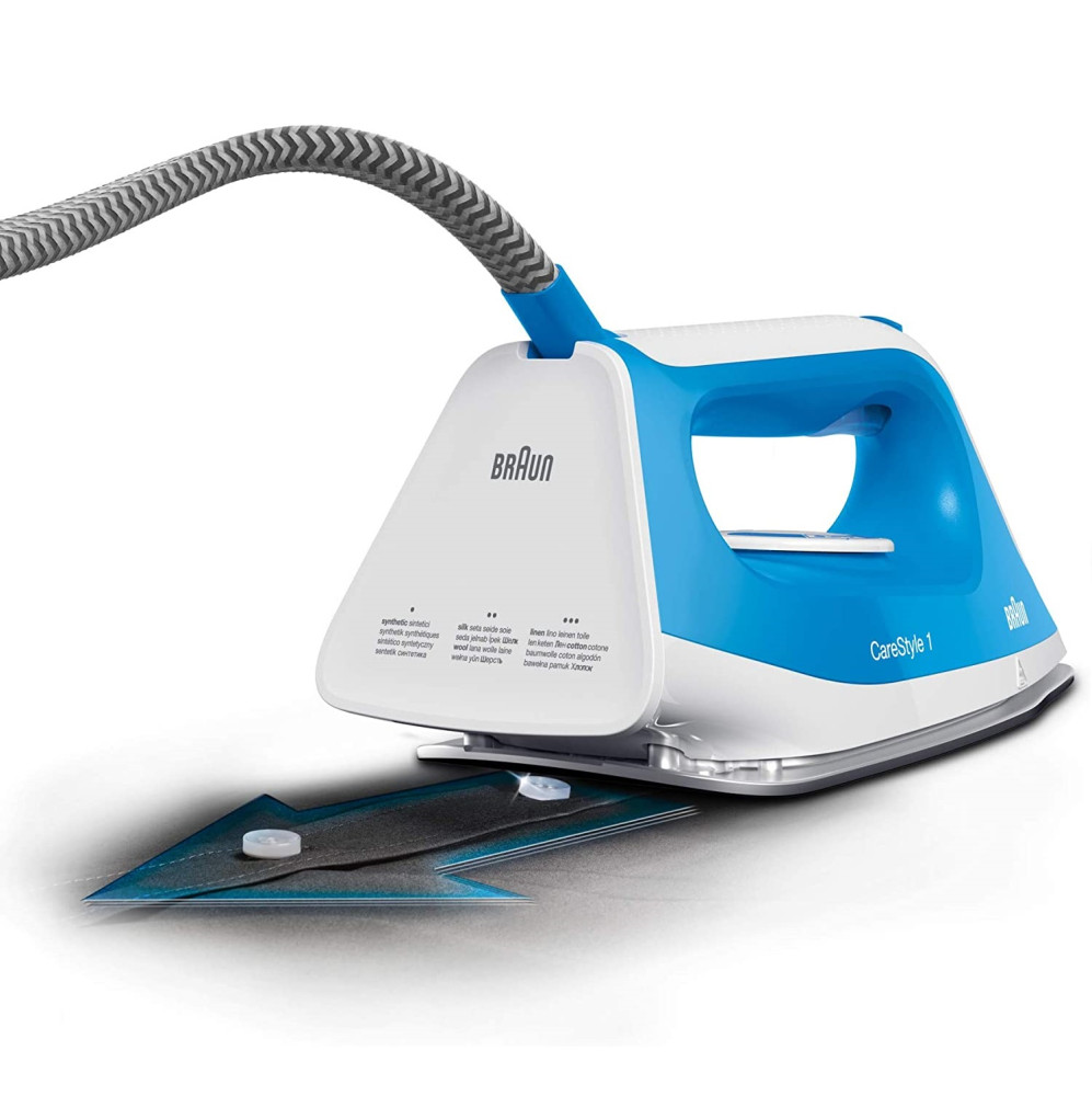 Braun Steam Generator Iron | CareStyle 1 | Blue | IS1012BL Braun Steam Generator Iron | CareStyle 1 | Blue | IS1012BL