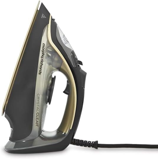 Morphy Richards Steam Iron | Gold Crystal Clear | 300302 Morphy Richards Steam Iron | Gold Crystal Clear | 300302