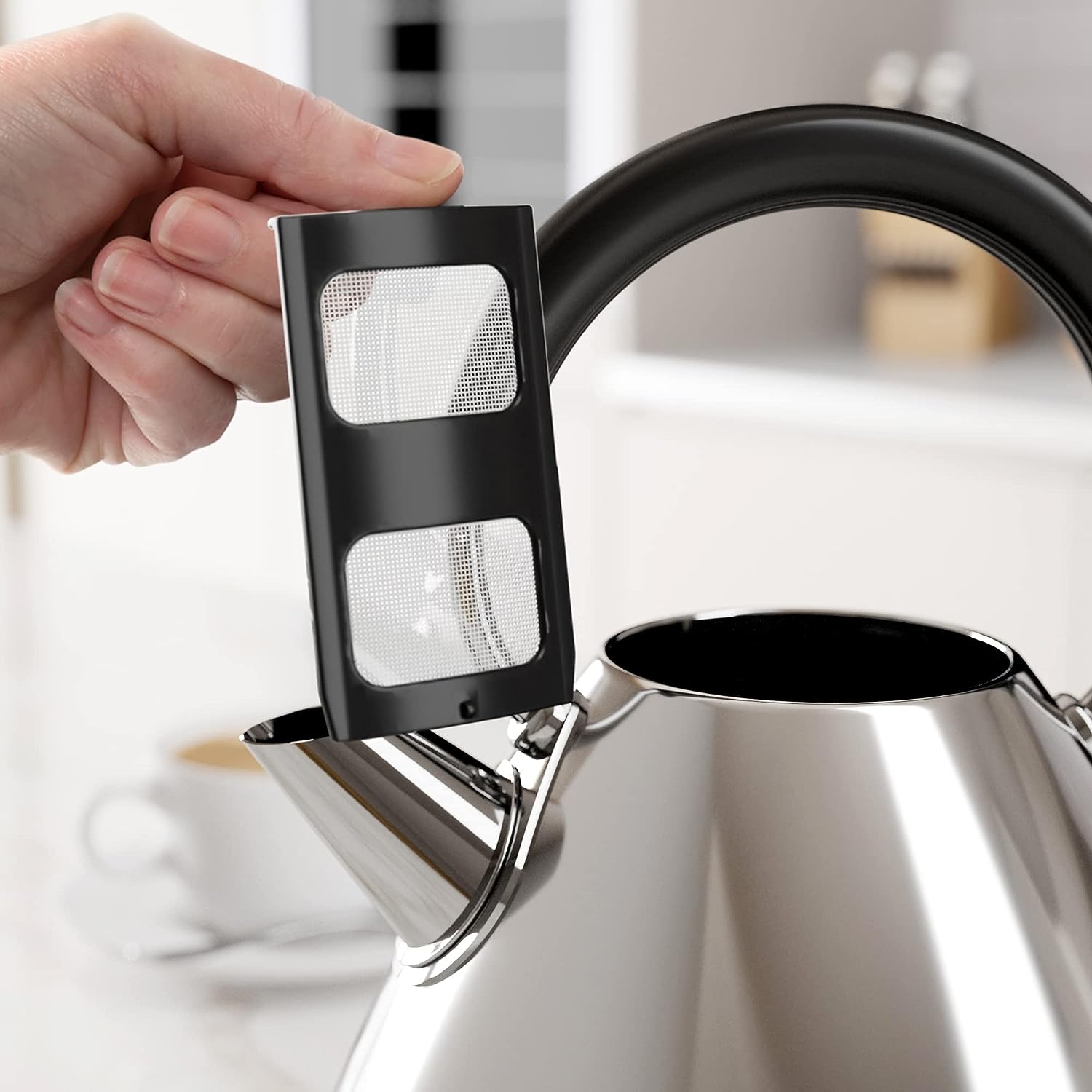 Morphy Richards Venture Pyramid Kettle | Chrome | 100330 Morphy Richards Venture Pyramid Kettle | Chrome | 100330