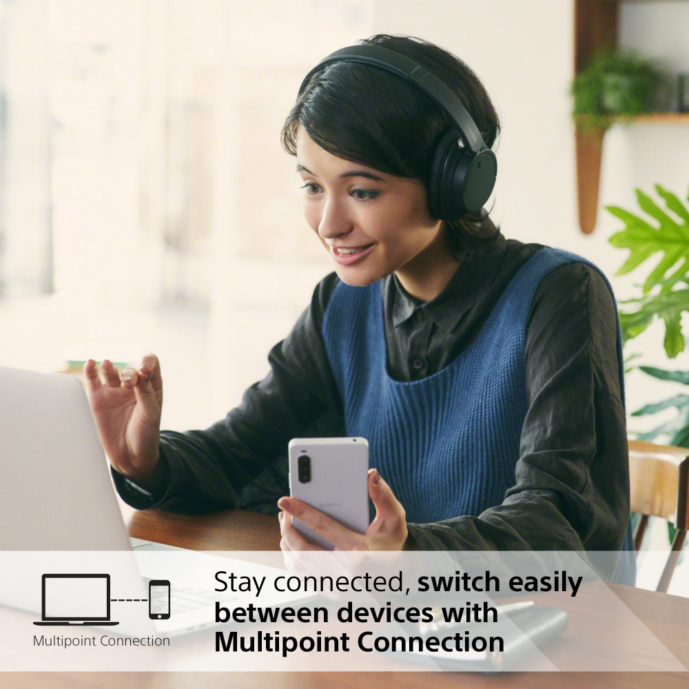 Sony Bluetooth Headphones with Noise Cancelling | Black | WHCH720NBCE7 Sony Bluetooth Headphones with Noise Cancelling | Black | WHCH720NBCE7