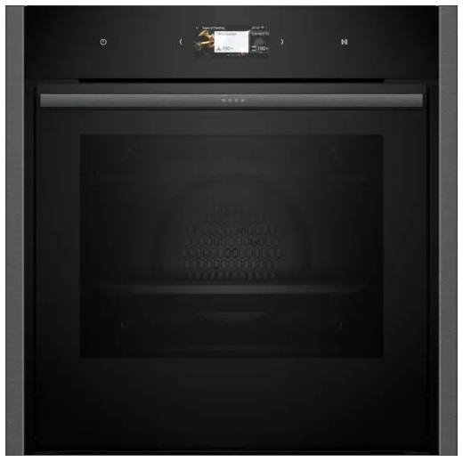 Neff N90 Single Oven | Pyrolytic | Graphite Grey | B64CS71GOB Neff N90 Single Oven | Pyrolytic | Graphite Grey | B64CS71GOB