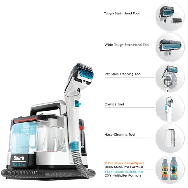 Shark StainStriker Pet Stain & Spot Cleaner | PX200UKT Shark StainStriker Pet Stain & Spot Cleaner | PX200UKT