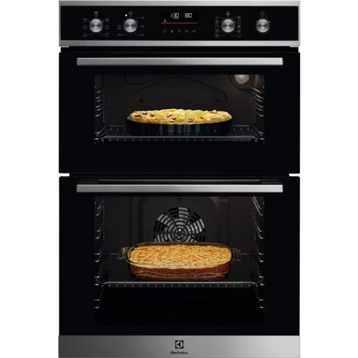 Electrolux Built In Double Oven | Stainless Steel | EDFDC46X Electrolux Built In Double Oven | Stainless Steel | EDFDC46X