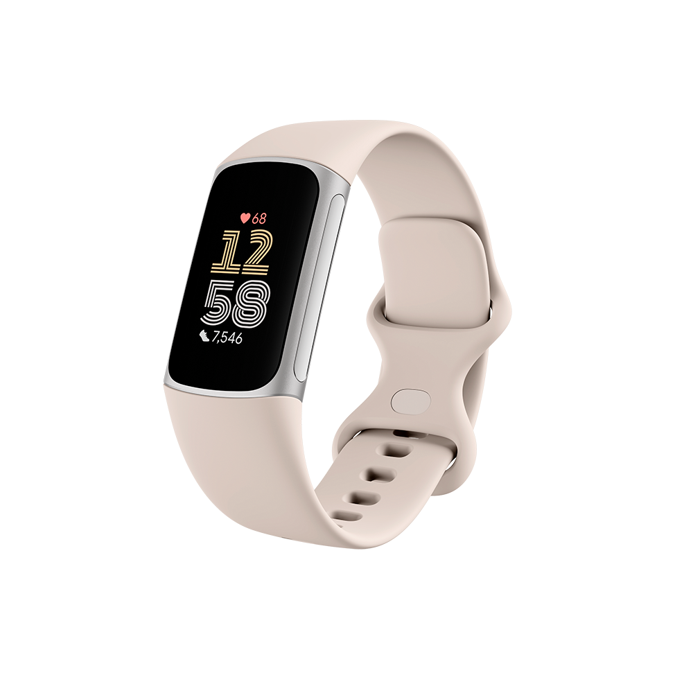 Fitbit Charge 6 Fitness Tracker | Porcelain Sliver | 79-GA05185-GB Fitbit Charge 6 Fitness Tracker | Porcelain Sliver | 79-GA05185-GB