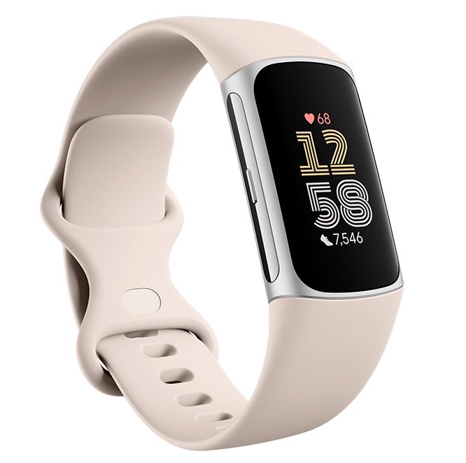 Fitbit Charge 6 Fitness Tracker | Porcelain Sliver | 79-GA05185-GB Fitbit Charge 6 Fitness Tracker | Porcelain Sliver | 79-GA05185-GB