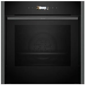 Neff N70 Built In Single Oven | Pyrolytic | Graphite Grey | B54CR71G0B