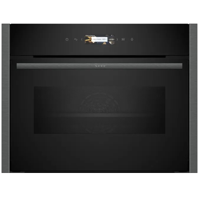 Neff N70 Compact Single Oven with Microwave | C24MR21G0B Neff N70 Compact Single Oven with Microwave | C24MR21G0B
