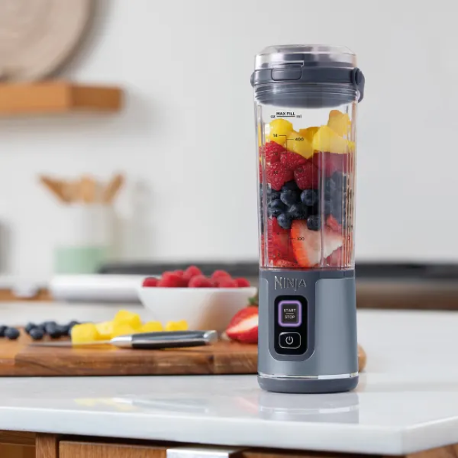 Ninja Blast Cordless Portable Blender | Denim Blue | BC151UKNV Ninja Blast Cordless Portable Blender | Denim Blue | BC151UKNV