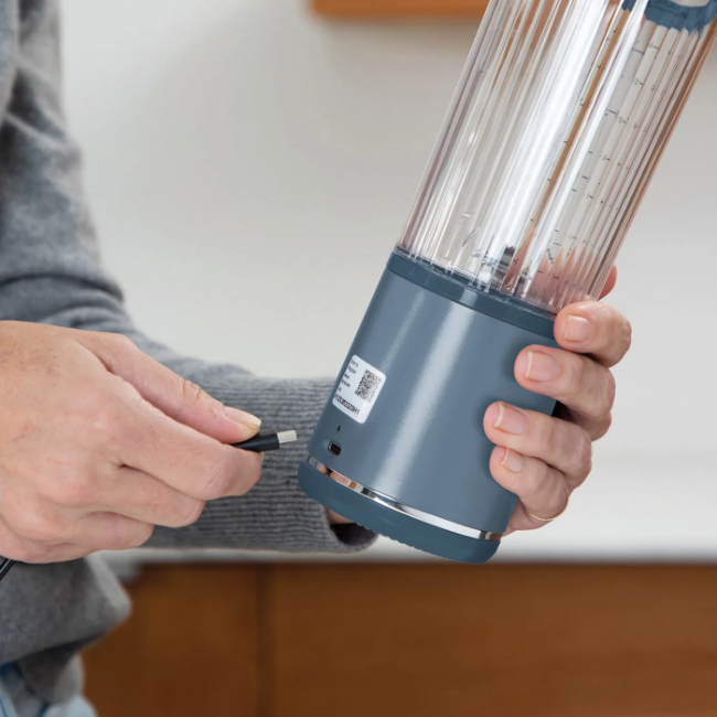 Ninja Blast Cordless Portable Blender | Denim Blue | BC151UKNV Ninja Blast Cordless Portable Blender | Denim Blue | BC151UKNV