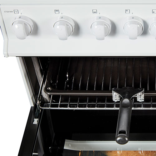 Nordmende 50cm Gas Cooker | White | CTG52LPGWH Nordmende 50cm Gas Cooker | White | CTG52LPGWH