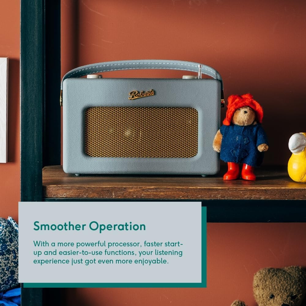 Roberts iStream 3 Internet Radio with Bluetooth | Duck Egg Blue | REV-ISTREAMLDE Roberts iStream 3 Internet Radio with Bluetooth | Duck Egg Blue | REV-ISTREAMLDE