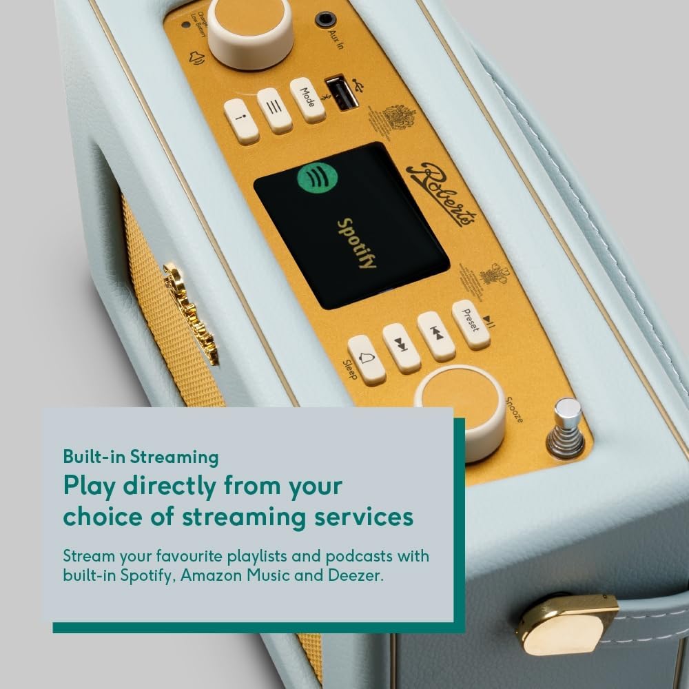 Roberts iStream 3 Internet Radio with Bluetooth | Duck Egg Blue | REV-ISTREAMLDE Roberts iStream 3 Internet Radio with Bluetooth | Duck Egg Blue | REV-ISTREAMLDE