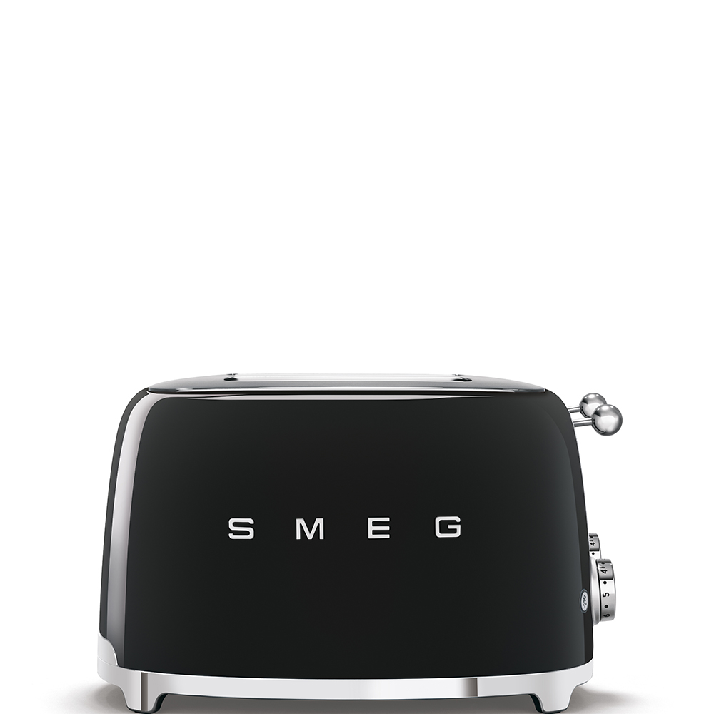 Smeg 50’s Style Aesthetic Toaster | 4 Slice | Black | TSF03BLUK Smeg 50’s Style Aesthetic Toaster | 4 Slice | Black | TSF03BLUK