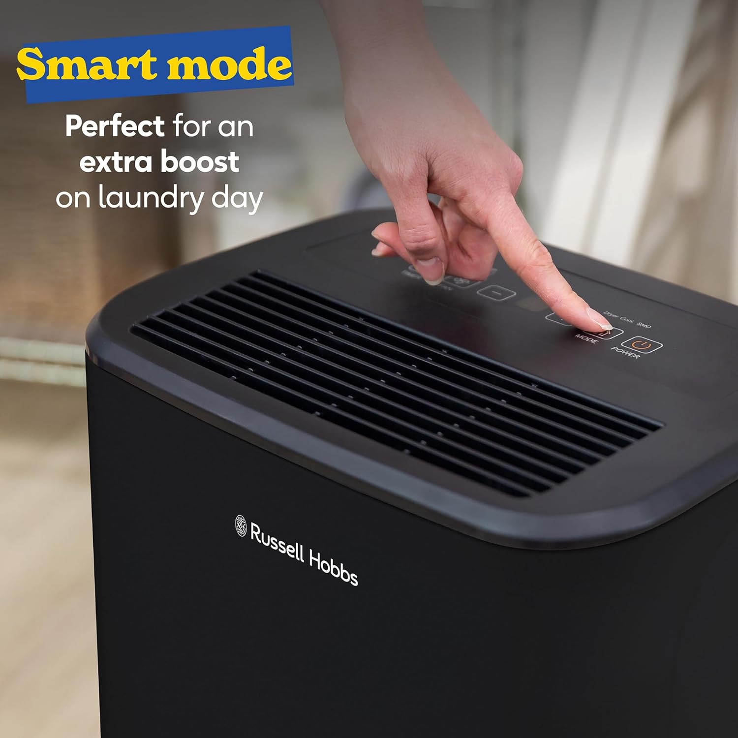 Russell Hobbs Dehumidifier 20 Litre | Black | RHDH2002B Russell Hobbs Dehumidifier 20 Litre | Black | RHDH2002B