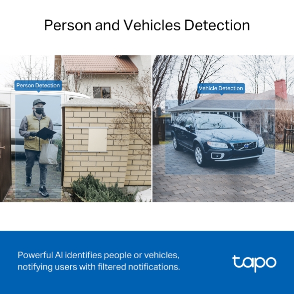 TP-Link Tapo Video Doorbell | Wirefree | TAPOD230S1 TP-Link Tapo Video Doorbell | Wirefree | TAPOD230S1