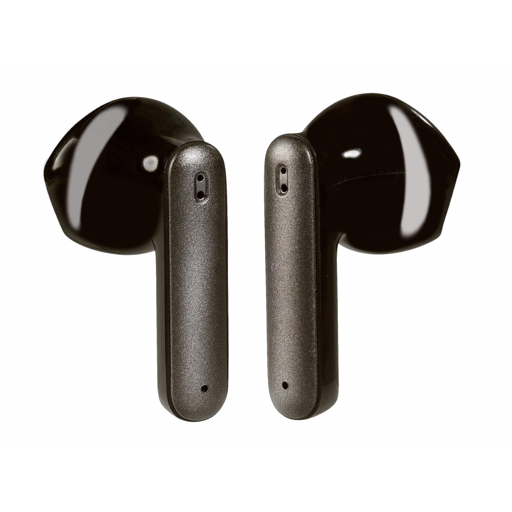 Vivanco True Wireless Metallic Earpods | Anthracite | 62585 Vivanco True Wireless Metallic Earpods | Anthracite | 62585