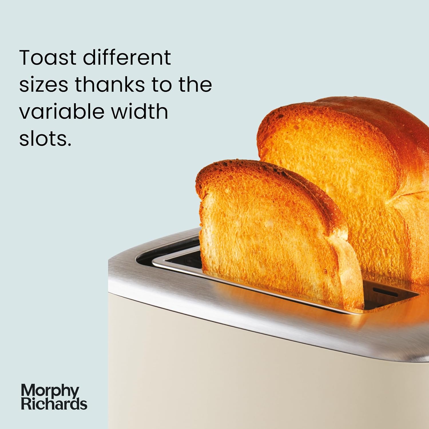 Morphy Richards Equip Toaster | 2 Slice | Cream | 222065 Morphy Richards Equip Toaster | 2 Slice | Cream | 222065